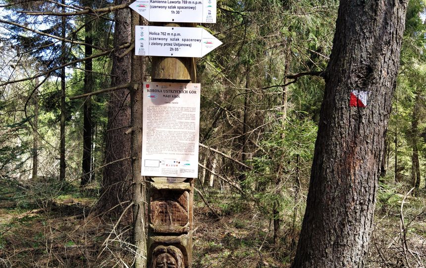 Korona Ustrzyckich Gór - Szlak turystyczno - krajoznawczy
