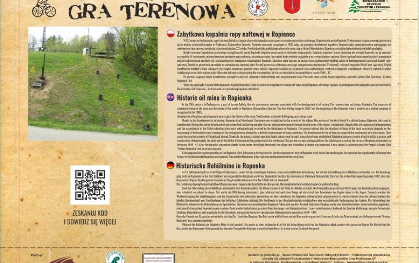 Bieszczadzka Gra Terenowa - Ziemia ustrzycka barwna kulturowo